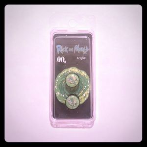 New Rick and Morty 00g Graphic plugs